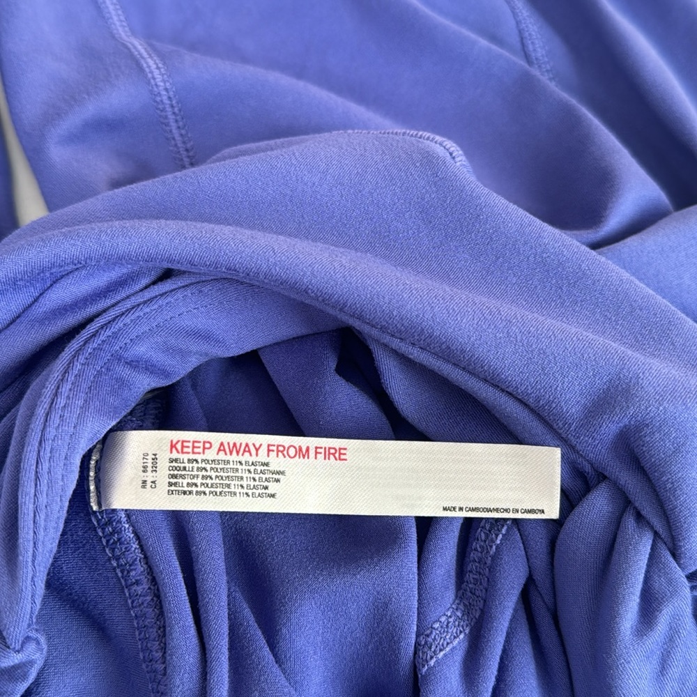 ❗️SOLD❗️Free People Movement Breathe Deeper Moroccan Blue Leggings Size M NWT - Picture 11 of 11